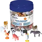 Learning Resources Farm Animal Counters - 60 Pieces